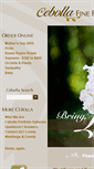 Mobile Screenshot of cebollafineflowers.com